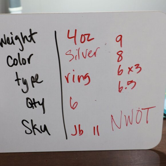 Chevron Stacking Ring Silver Gypsy Party Minimalist Bohemian Dainty Casual NWOT - Picture 12 of 12